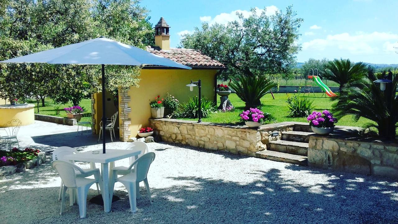 Agriturismo Il Casolare Di Nonno Mario Manoppello Exterior foto